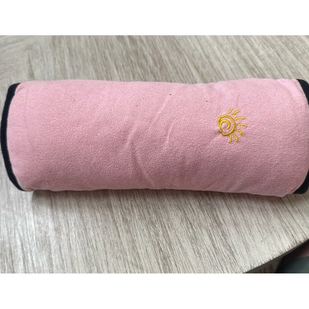 Jcsportline Kids Pink Soft Fleece Seatbelt Pillow Cushion Shoulder Cover Car